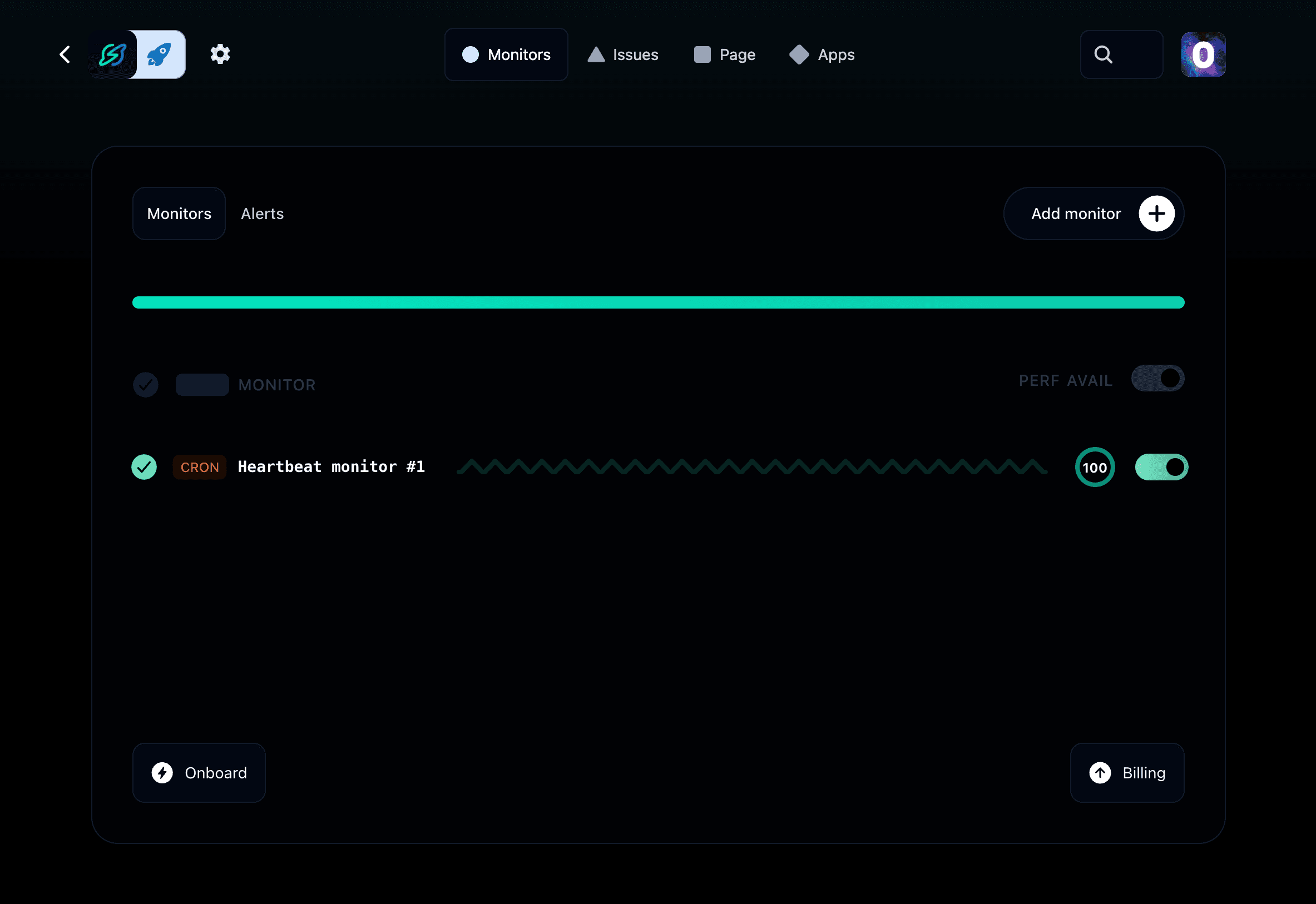 List of cron monitors